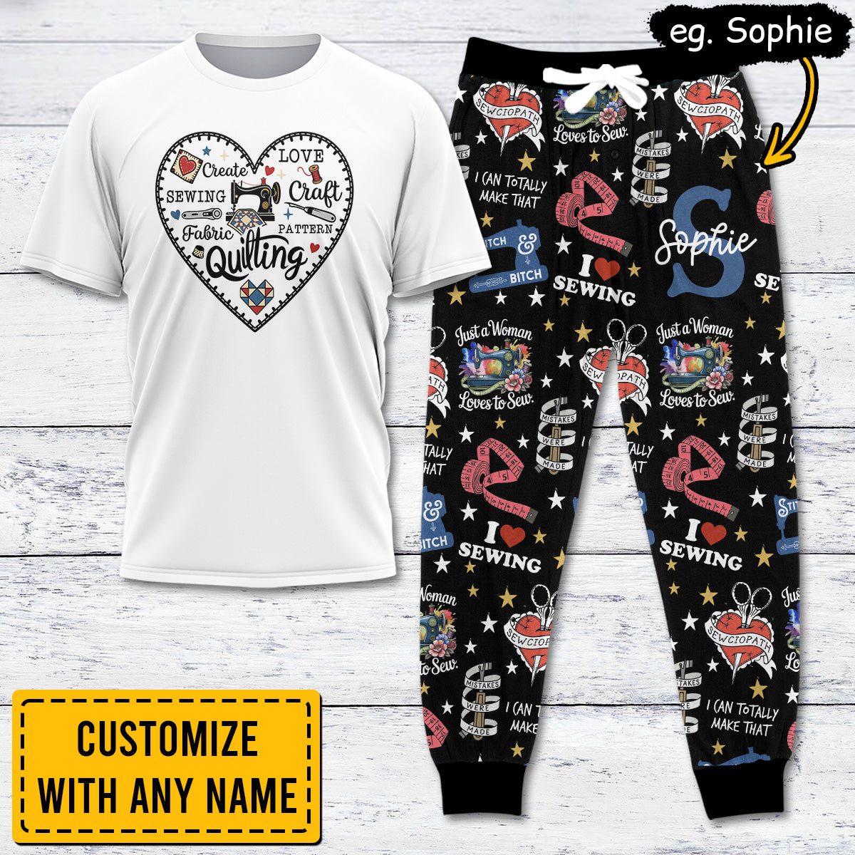 Custom Sewing Lover Apparel SEW034