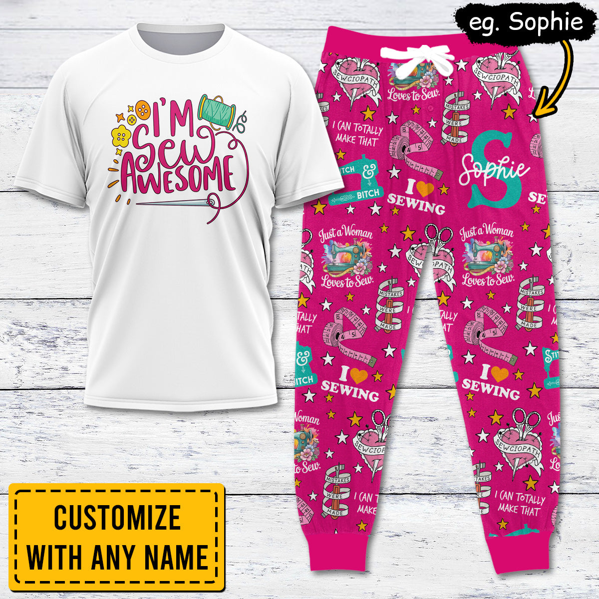 Custom Sewing Lover Apparel SEW043