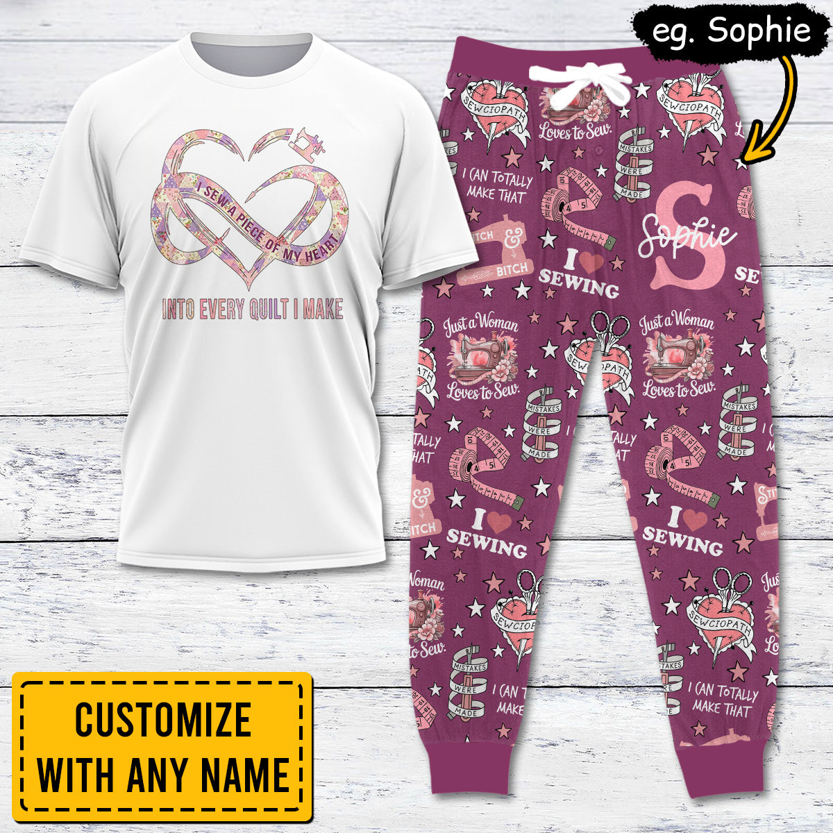 Custom Sewing Lover Apparel SEW028