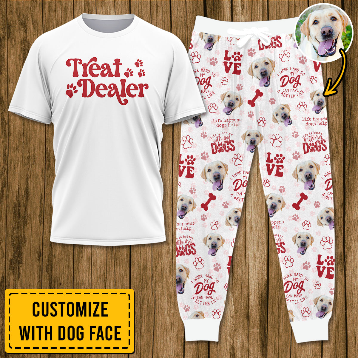 Custom Dog Lover Apparel DOG002