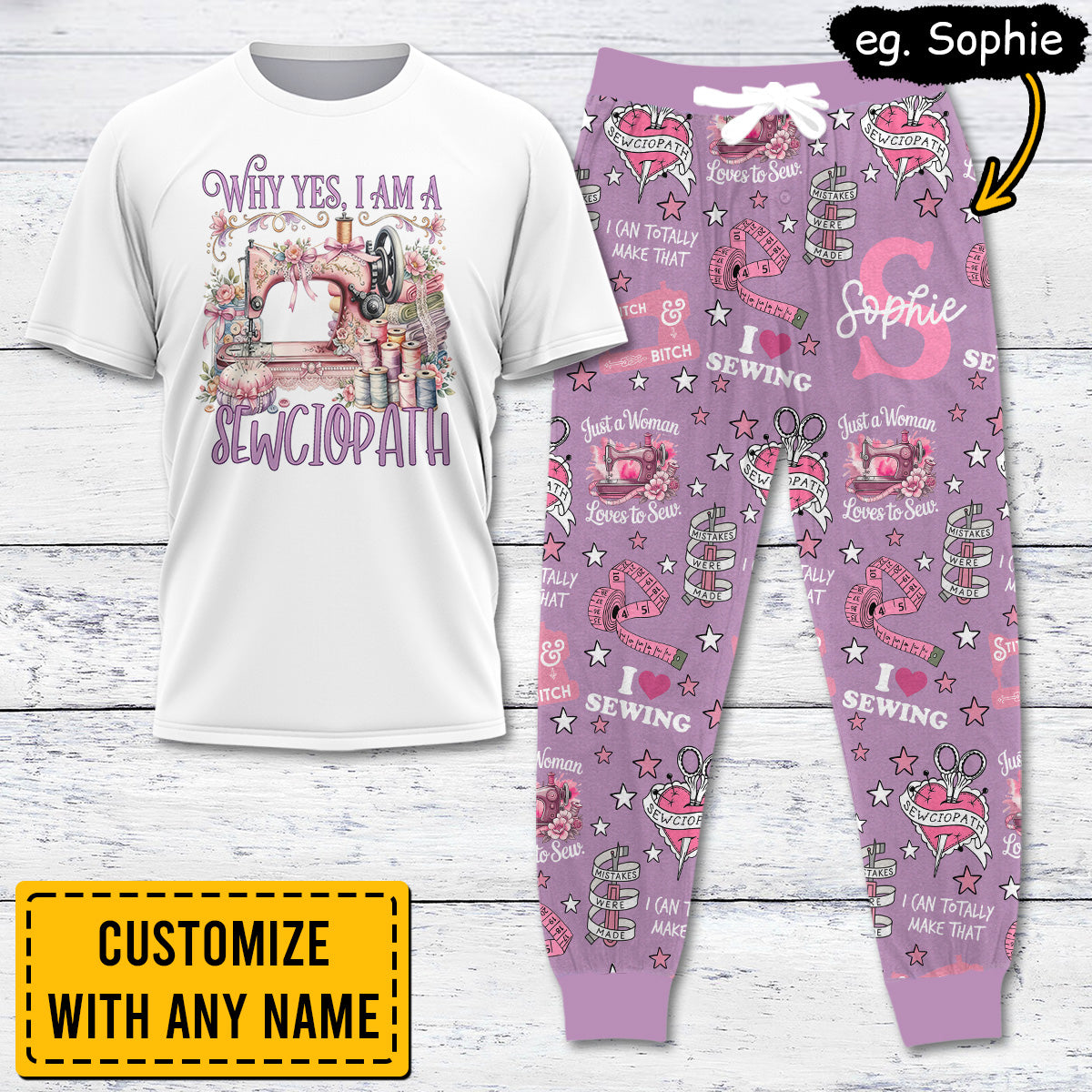 Custom Sewing Lover Apparel SEW004