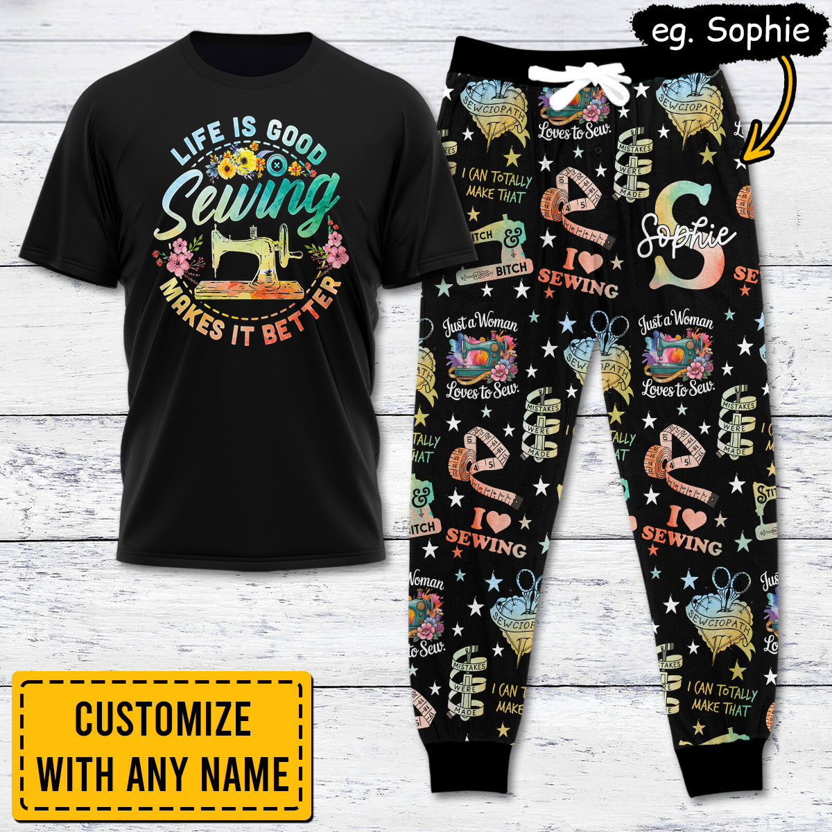 Custom Sewing Lover Apparel SEW003