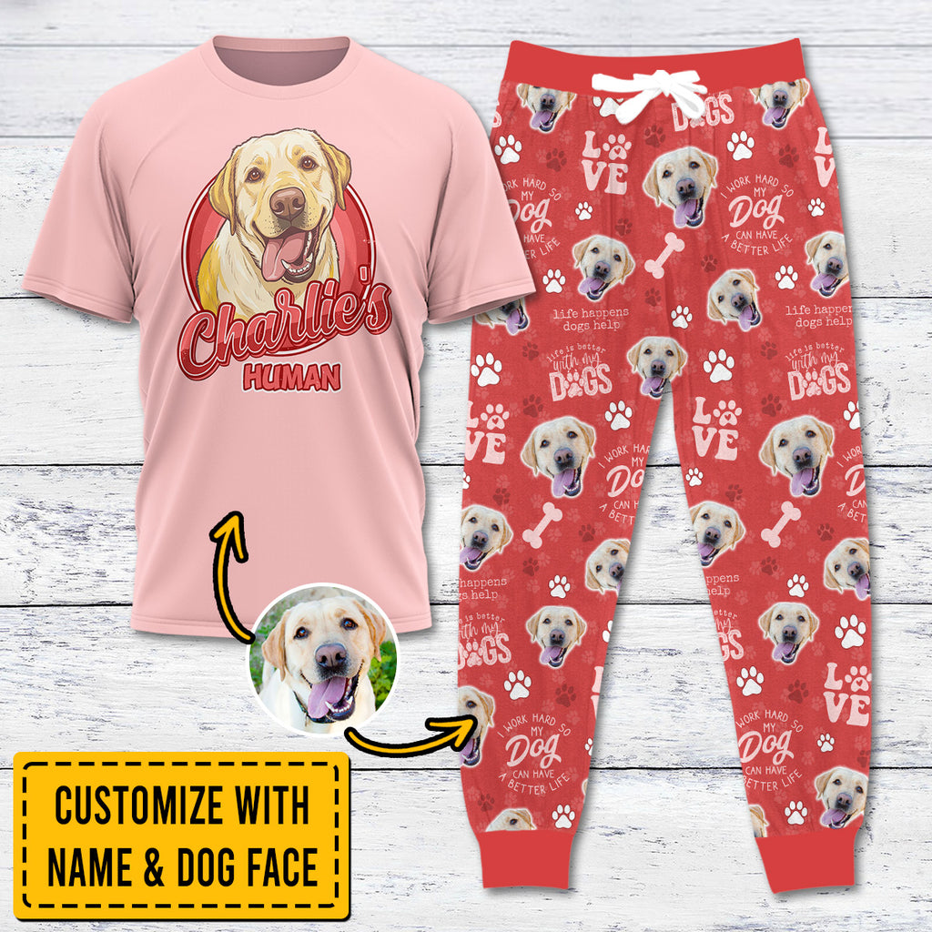 Custom Dog Lover Apparel DOG007 Red Version
