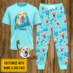 Custom Dog Lover Apparel DOG007 Light Blue Version