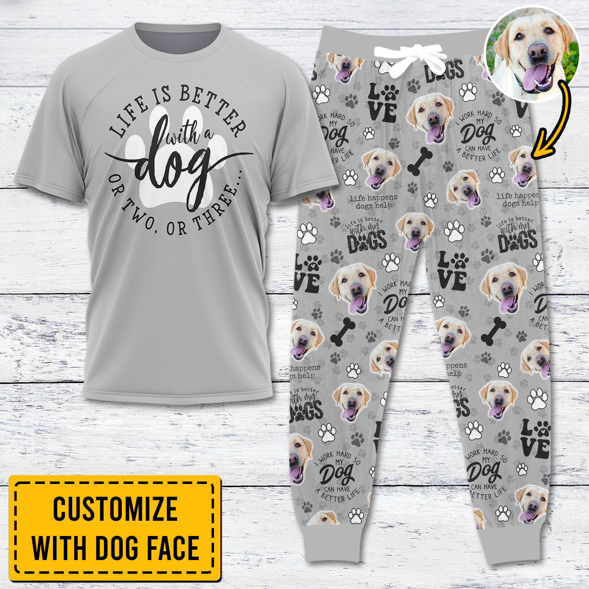 Custom Dog Lover Apparel DOG012