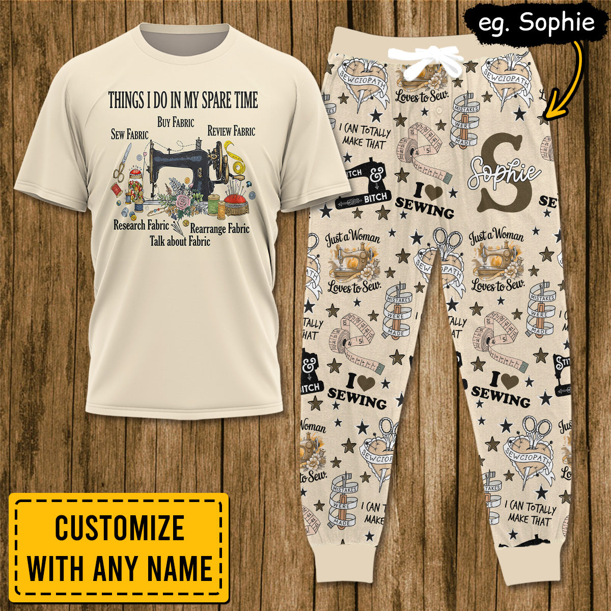 Custom Sewing Lover Apparel SEW007
