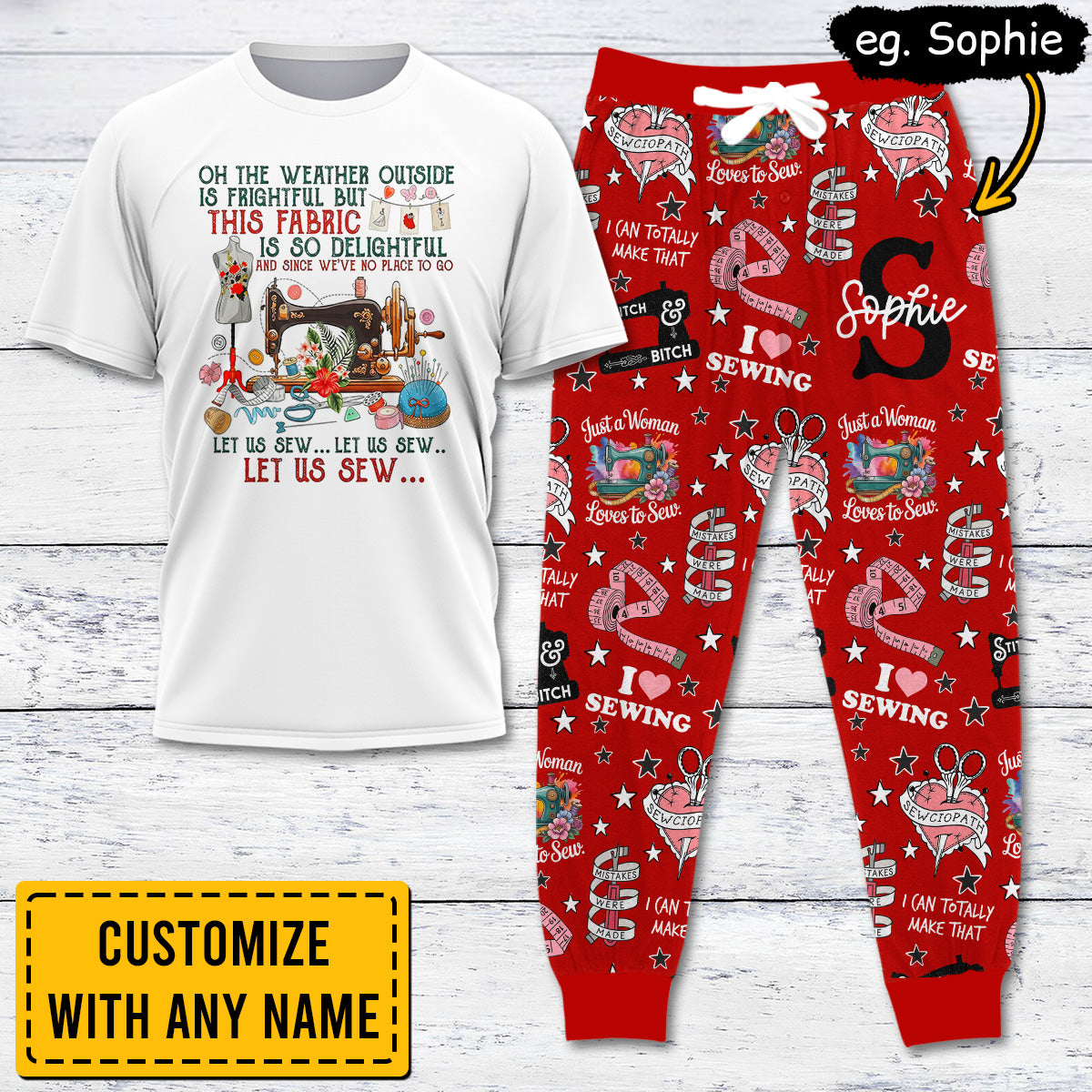 Custom Sewing Lover Apparel SEW006