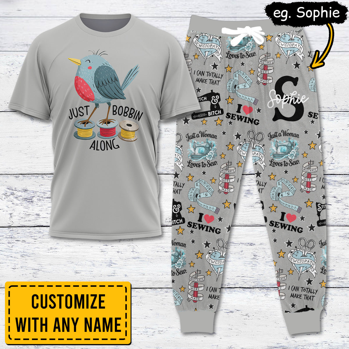 Custom Sewing Lover Apparel SEW011
