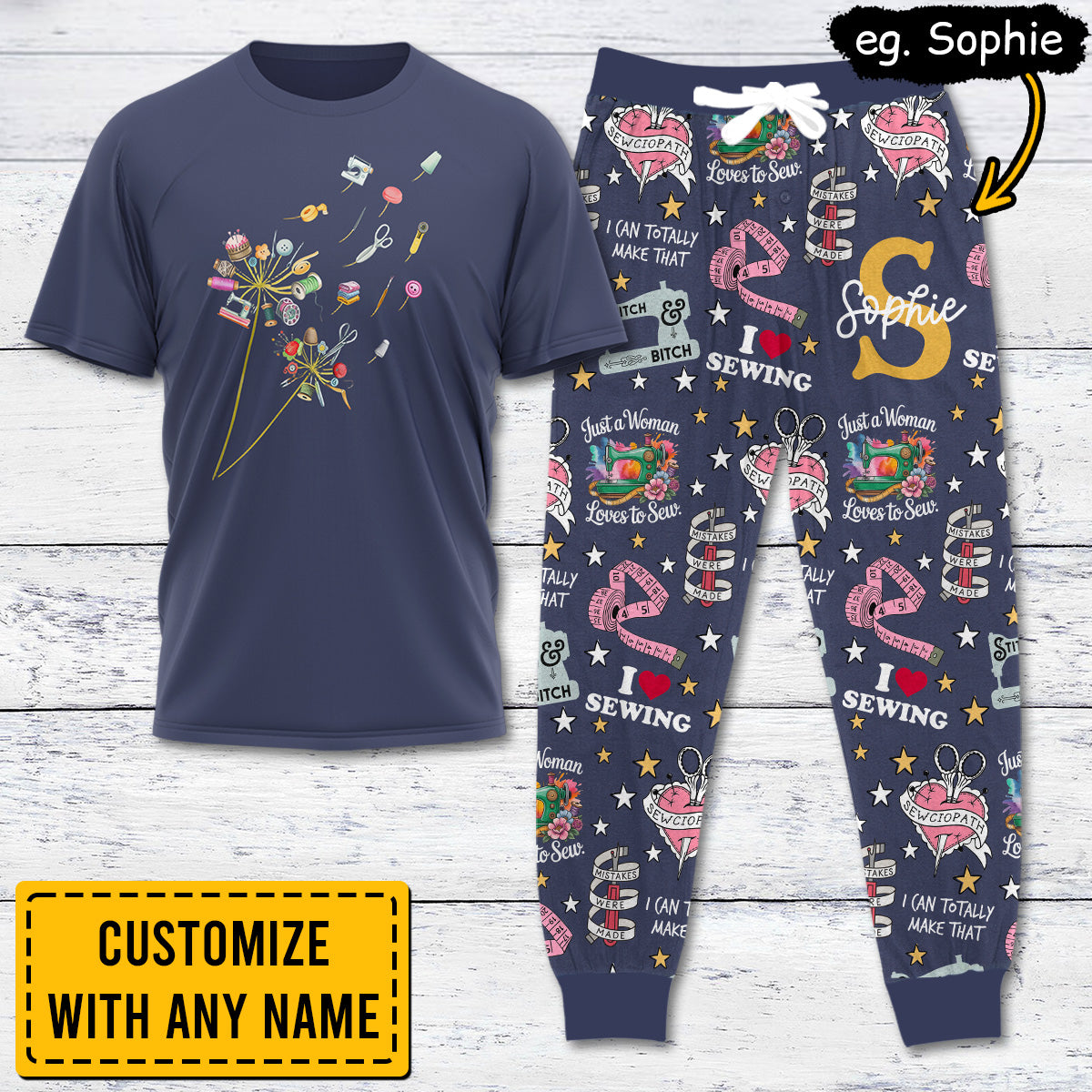 Custom Sewing Lover Apparel SEW012