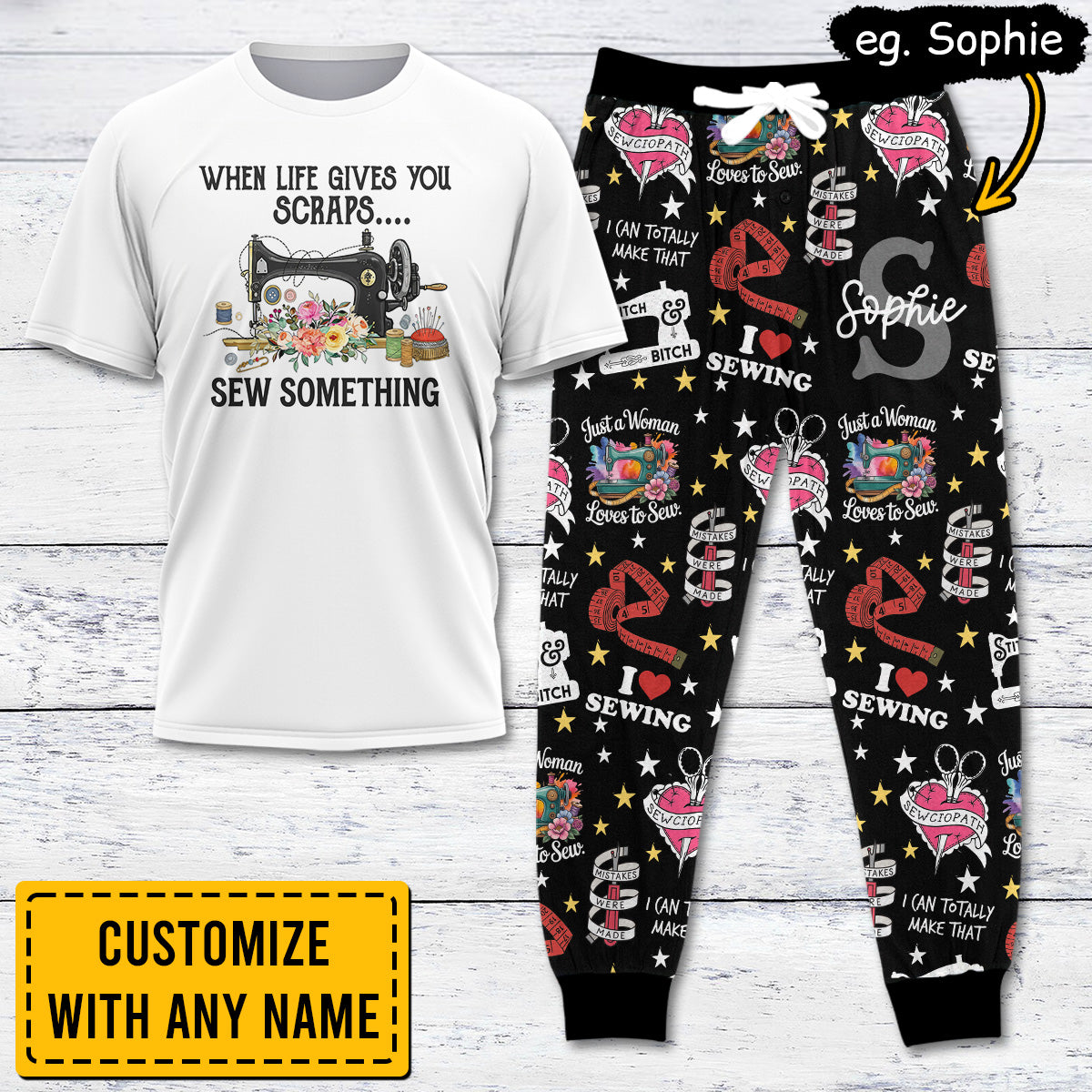 Custom Sewing Lover Apparel SEW021