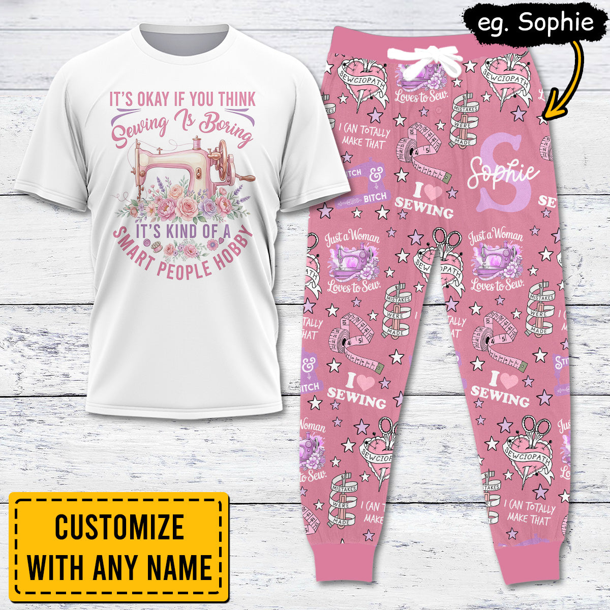 Custom Sewing Lover Apparel SEW020