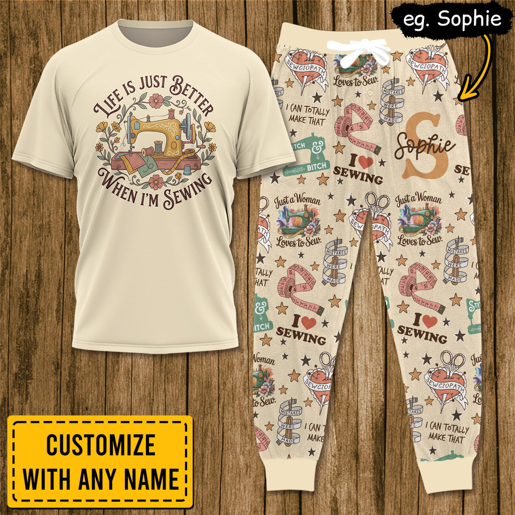 Custom Sewing Lover Apparel SEW046