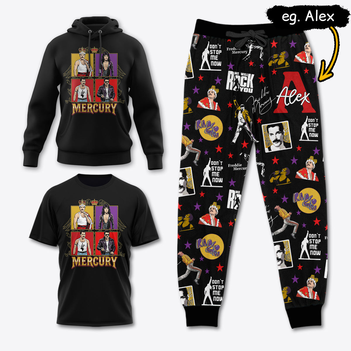FM020 [COMBO] T-Shirt + Pants + Hoodie (Best Deal)
