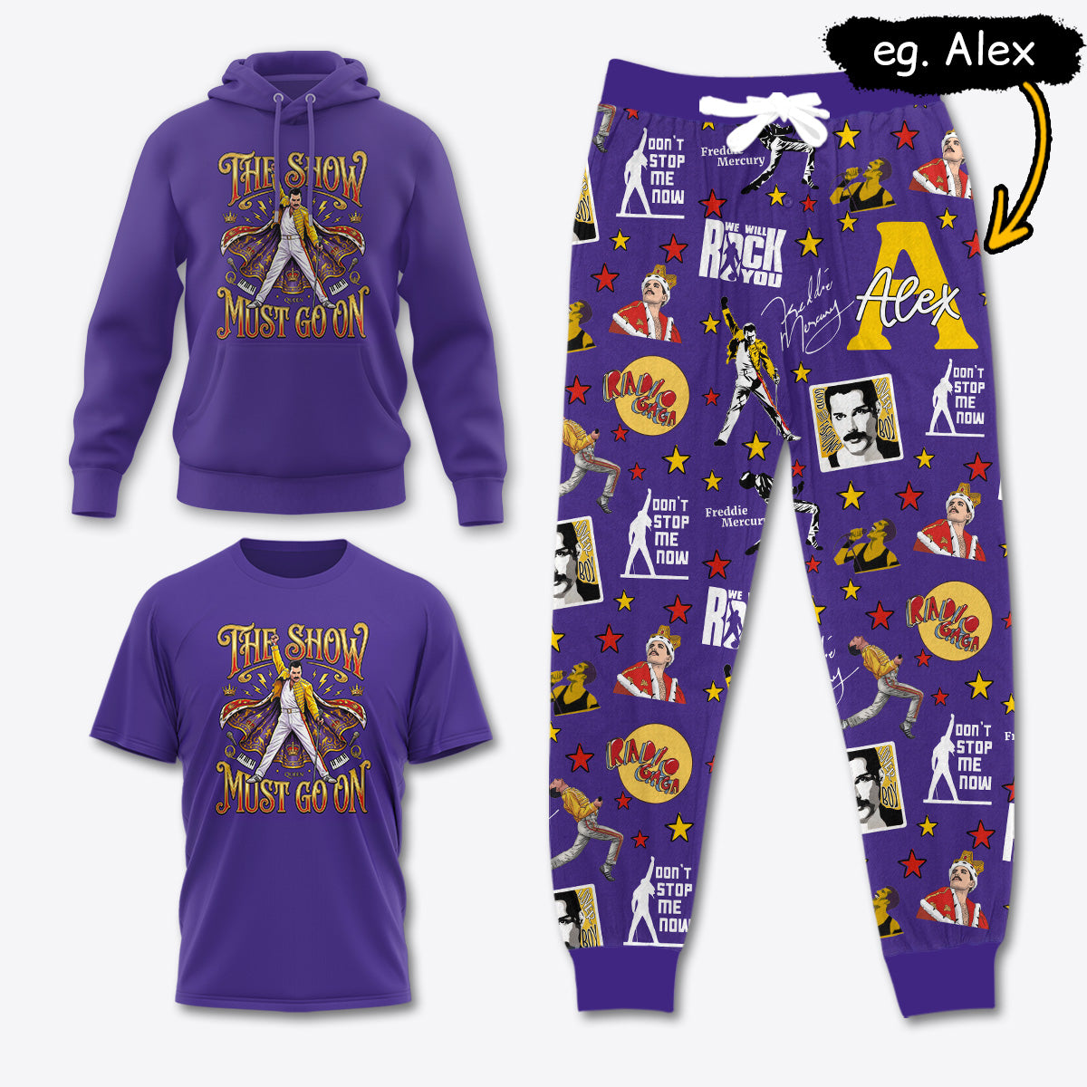 FM028 [COMBO] T-Shirt + Pants + Hoodie (Best Deal)