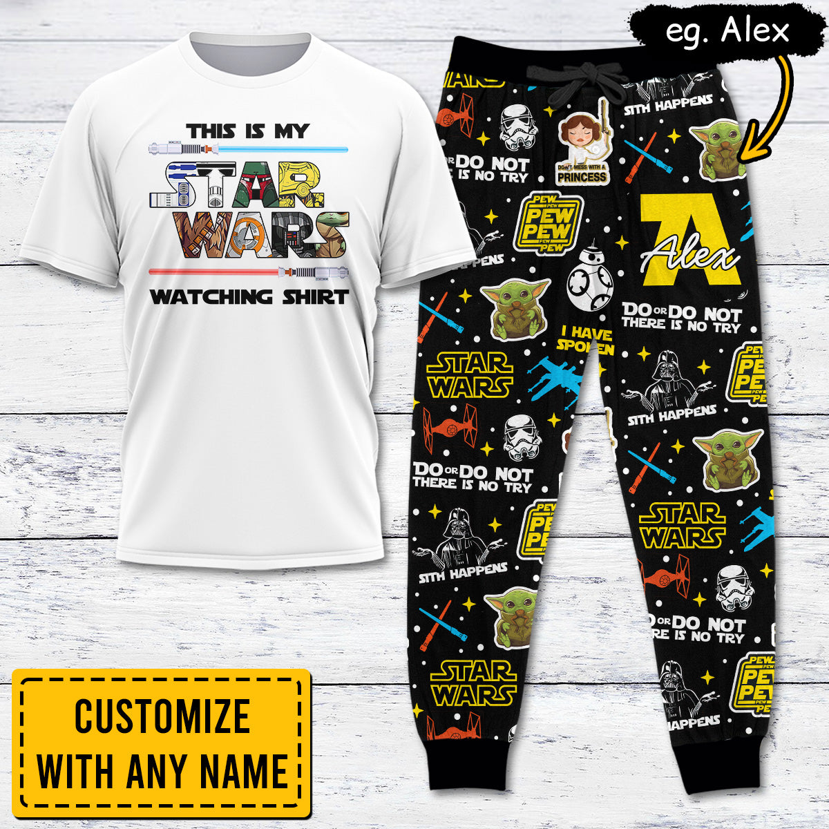 SW015 [COMBO] T-Shirt + Pants (Most Popular)