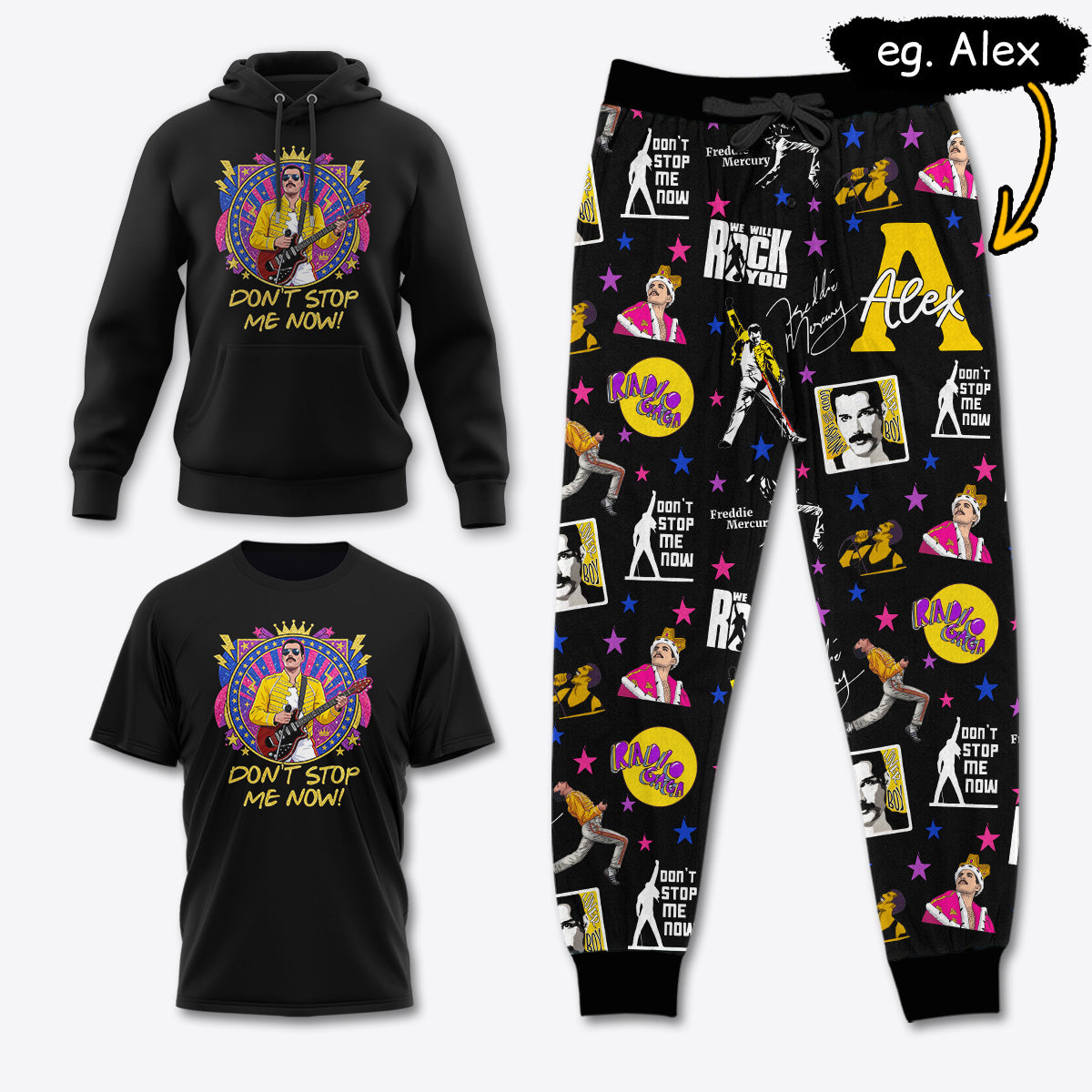 FM012 [COMBO] T-Shirt + Pants + Hoodie (Best Deal)