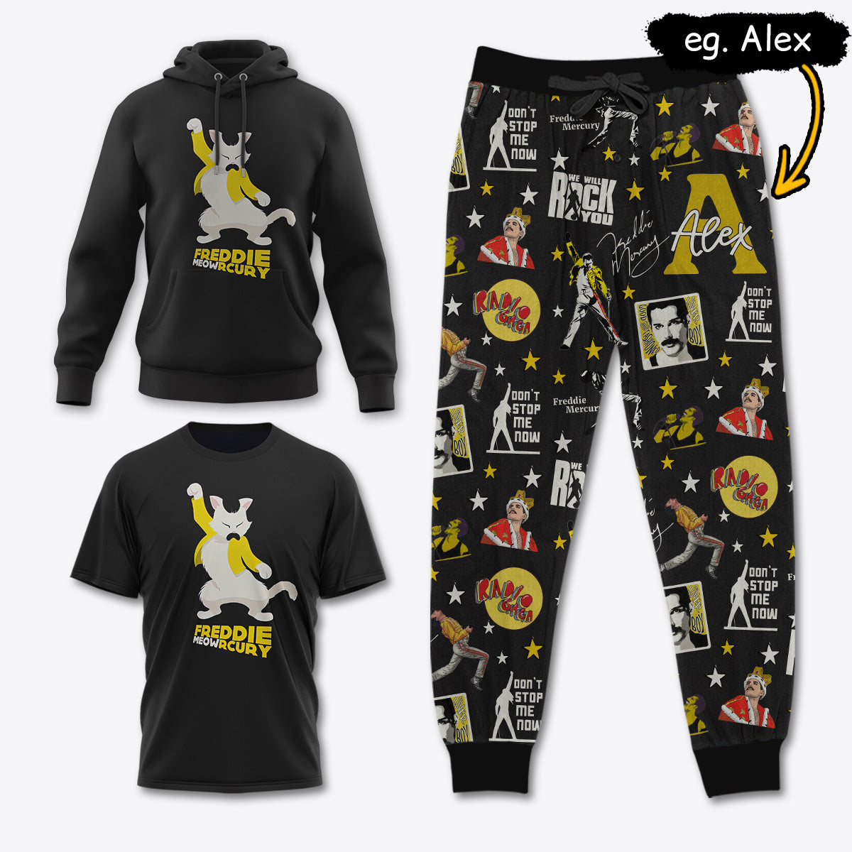 FM007 [COMBO] T-Shirt + Pants + Hoodie (Best Deal)