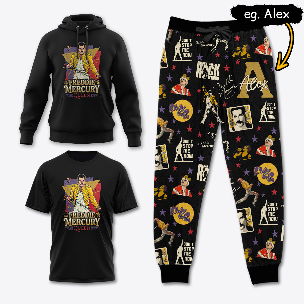 FM029 [COMBO] T-Shirt + Pants + Hoodie (Best Deal)