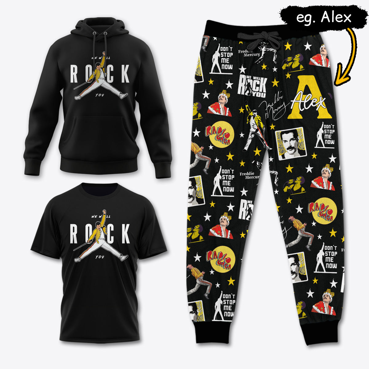 FM002 [COMBO] T-Shirt + Pants + Hoodie (Best Deal)
