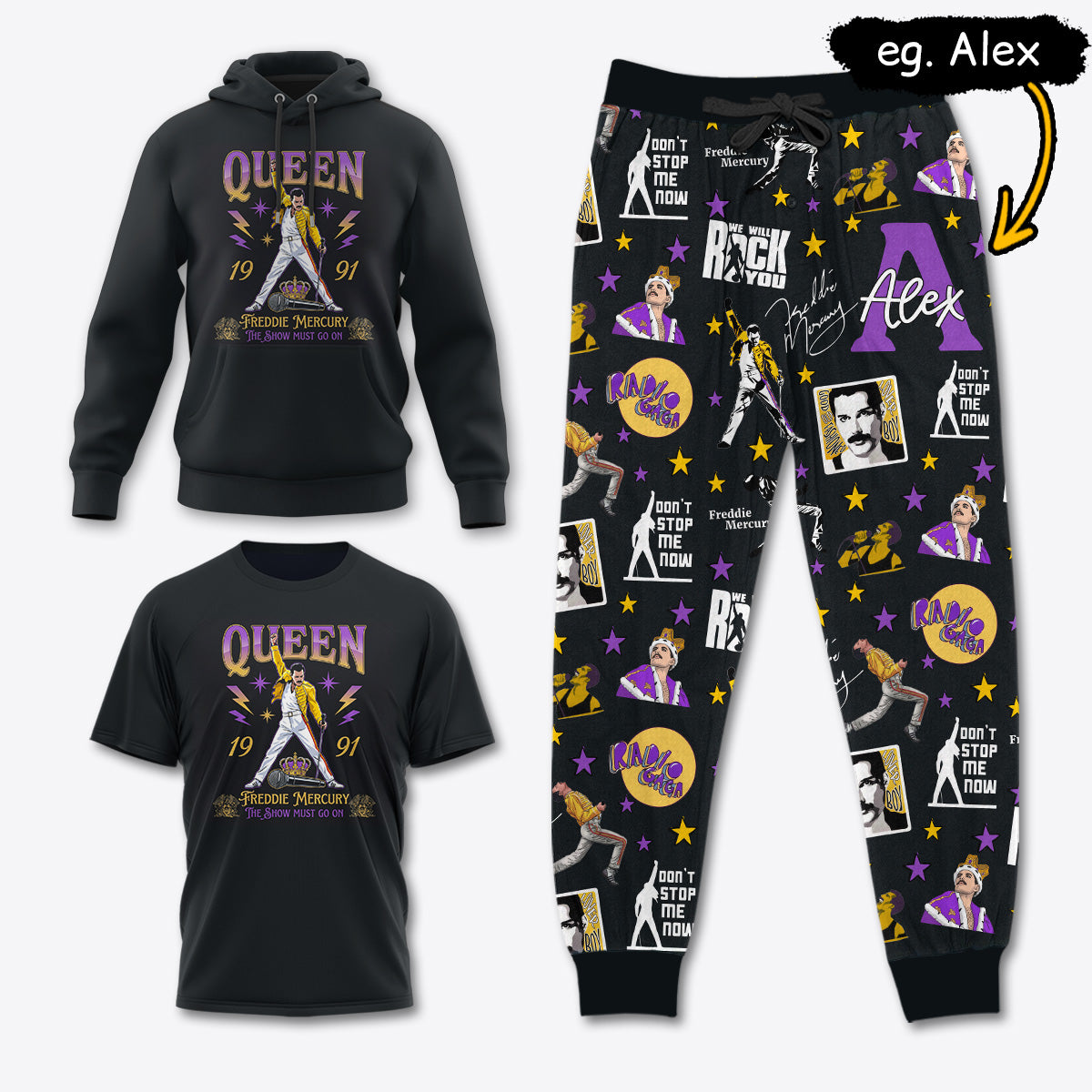 FM021 [COMBO] T-Shirt + Pants + Hoodie (Best Deal)
