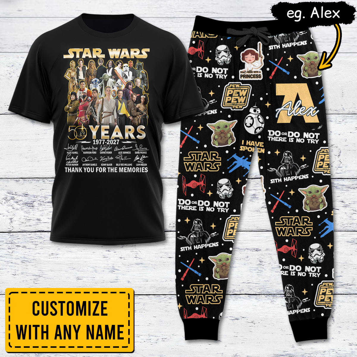 SW017 [COMBO] T-Shirt + Pants (Most Popular)
