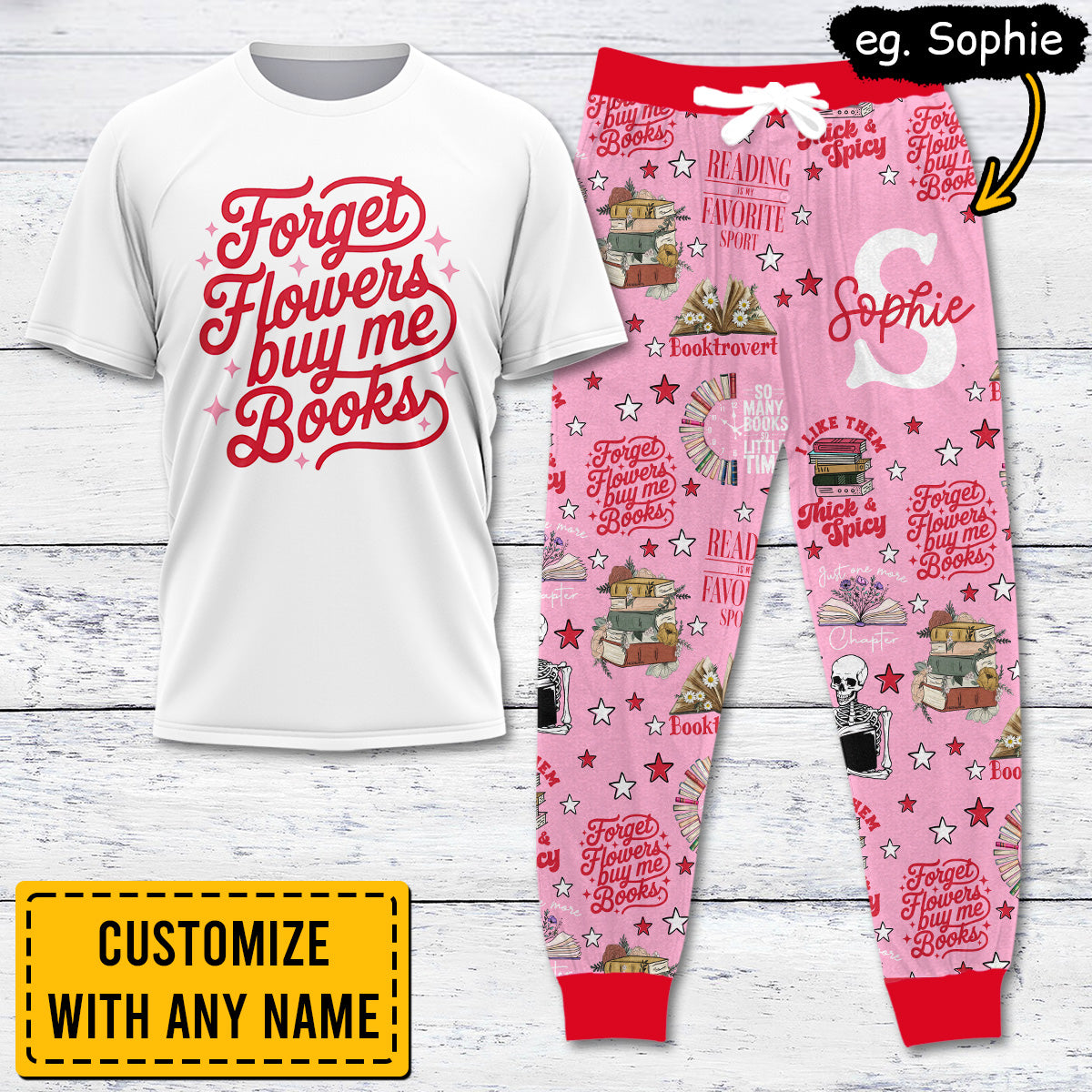 Book Lover Apparel USPJS002
