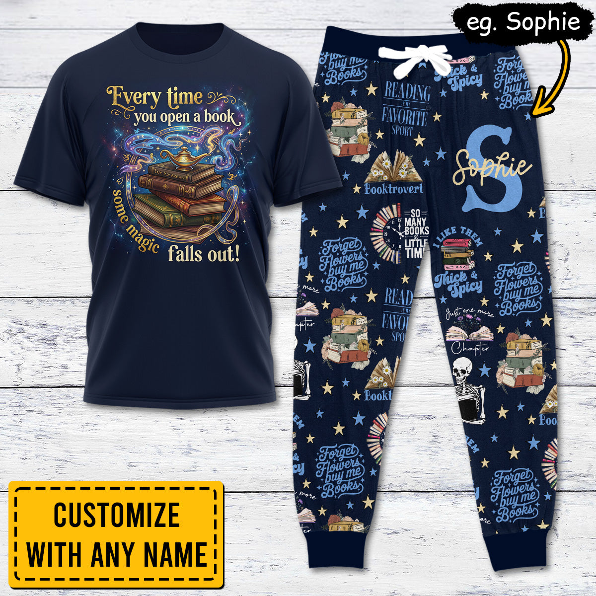 Book Lover Apparel USPJS025