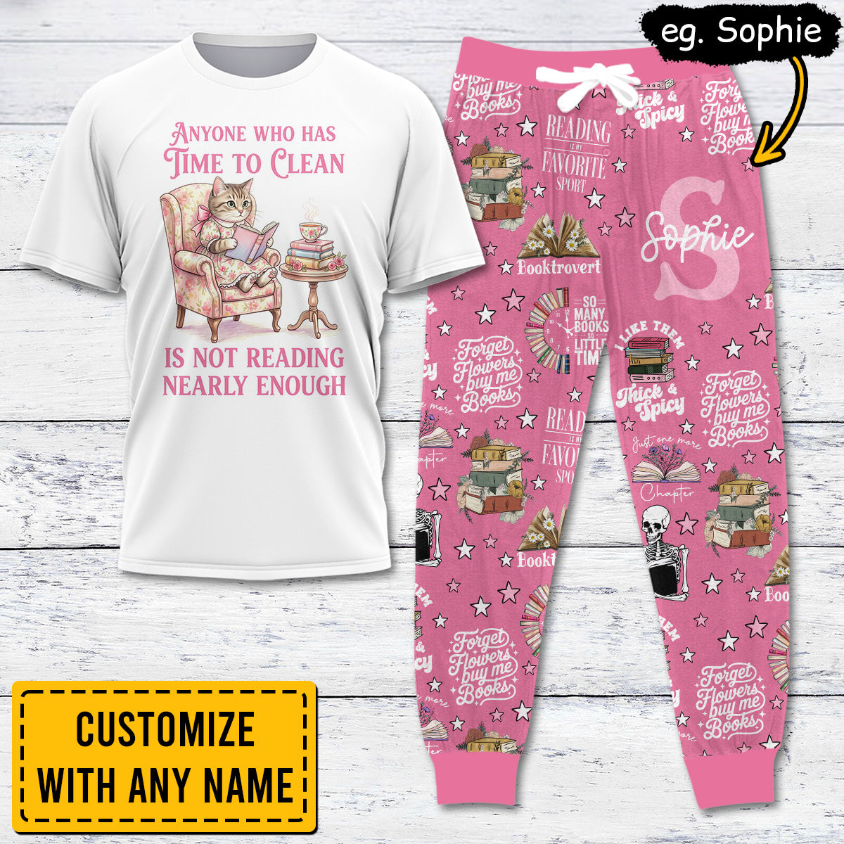 Book Lover Apparel USPJS028