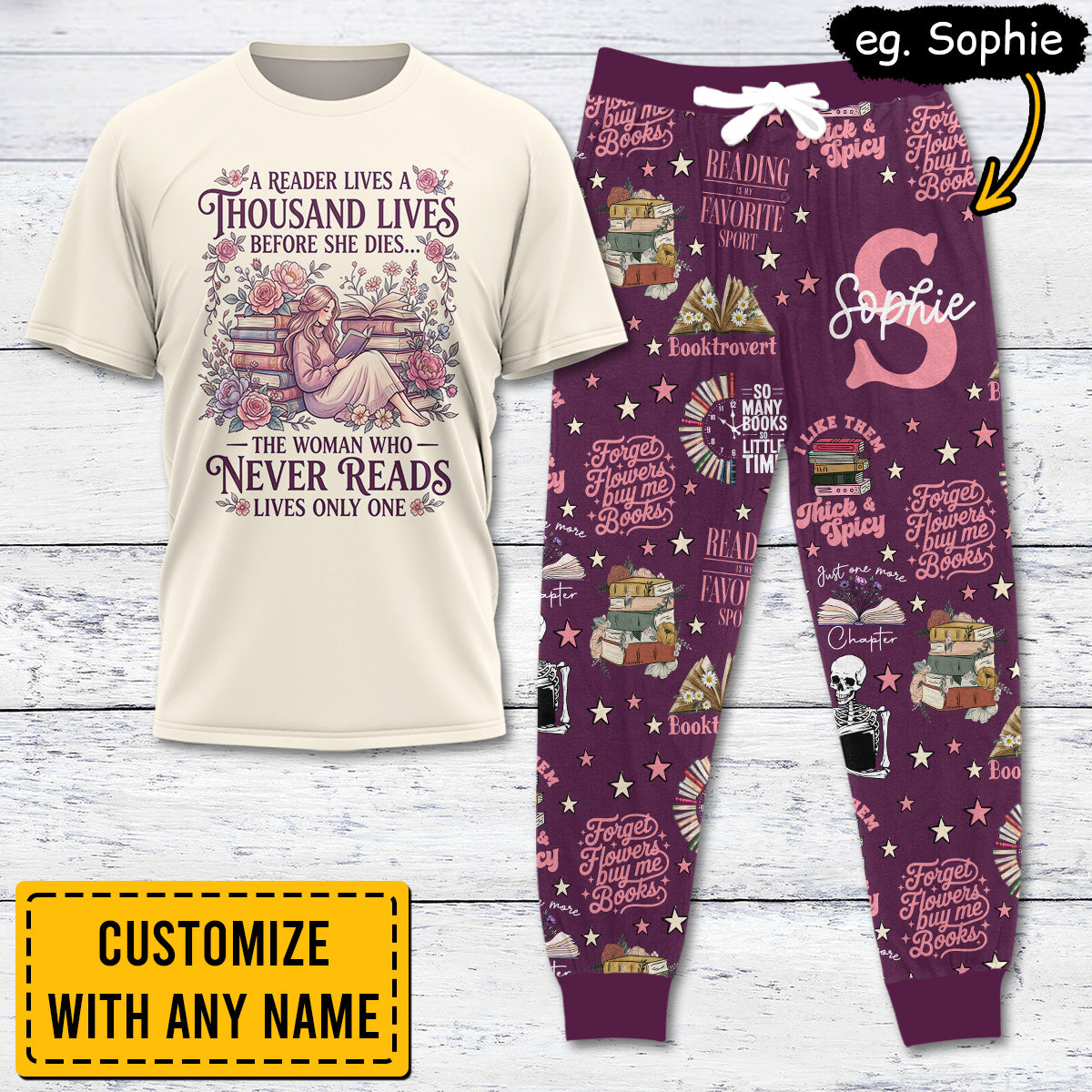 Book Lover Apparel USPJS027