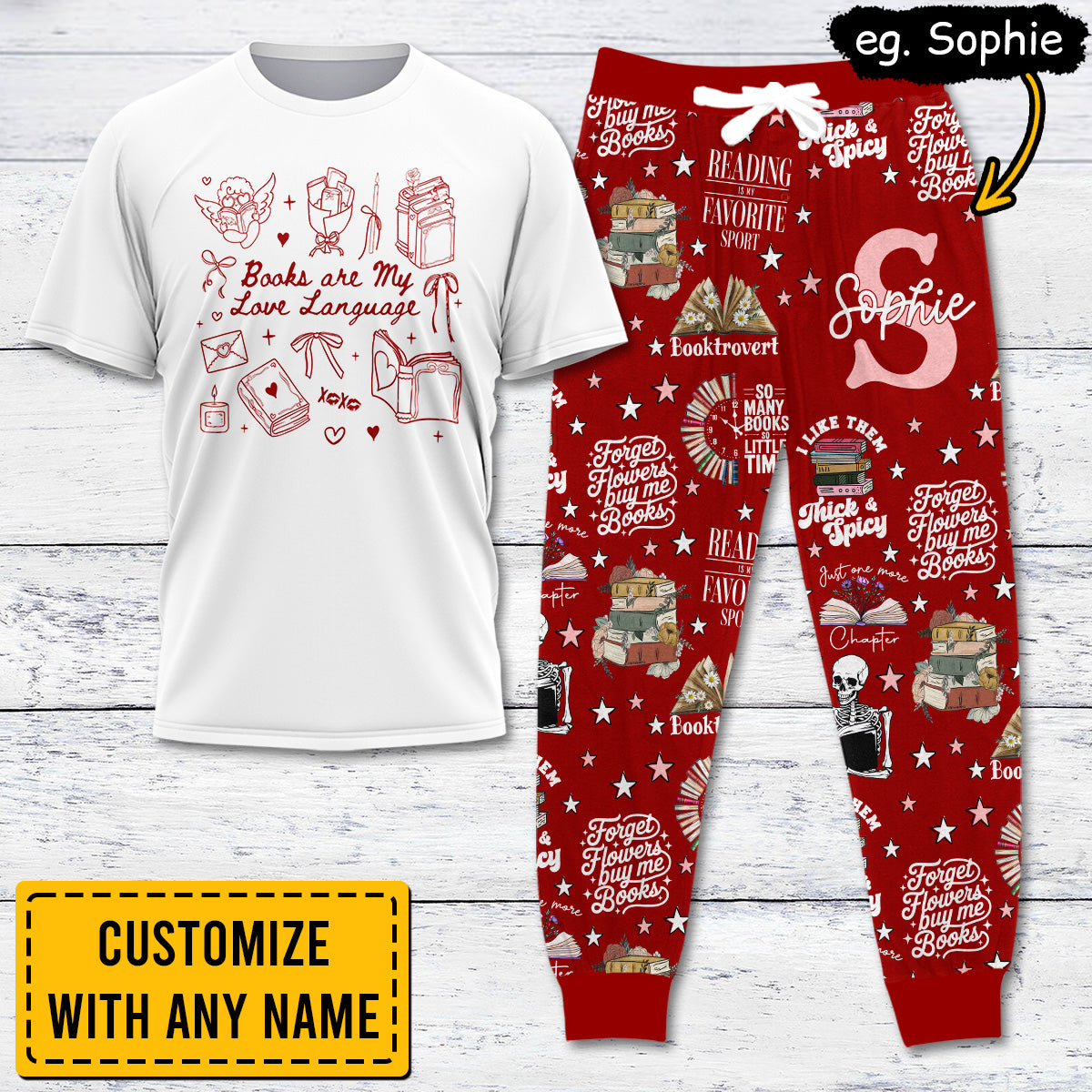 Book Lover Apparel USPJS023