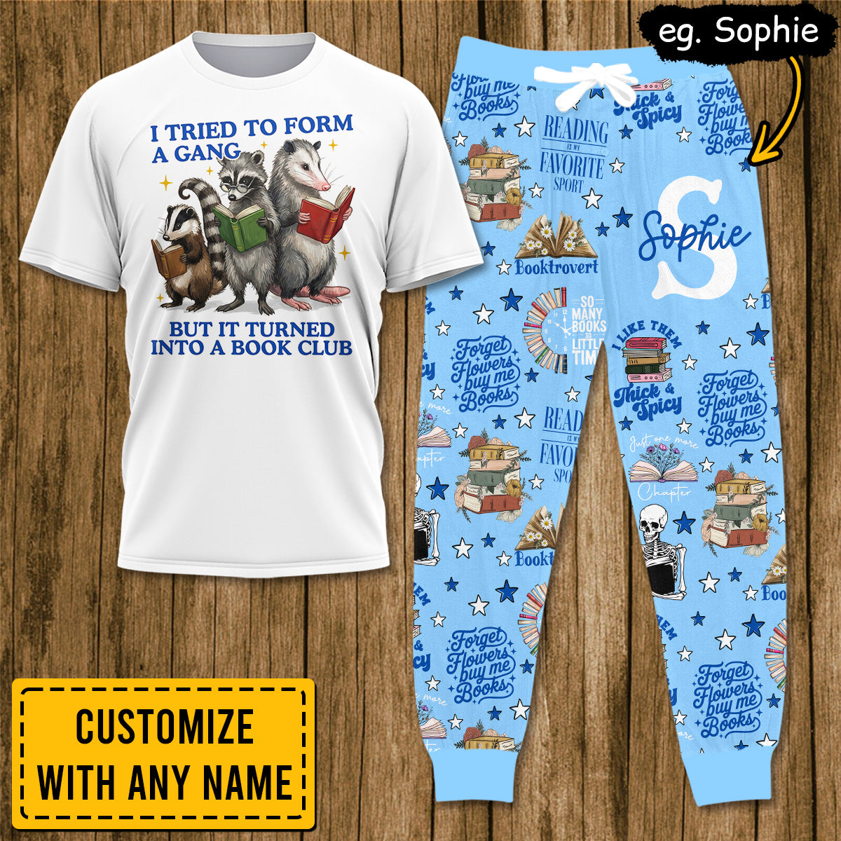 Book Lover Apparel USPJS017