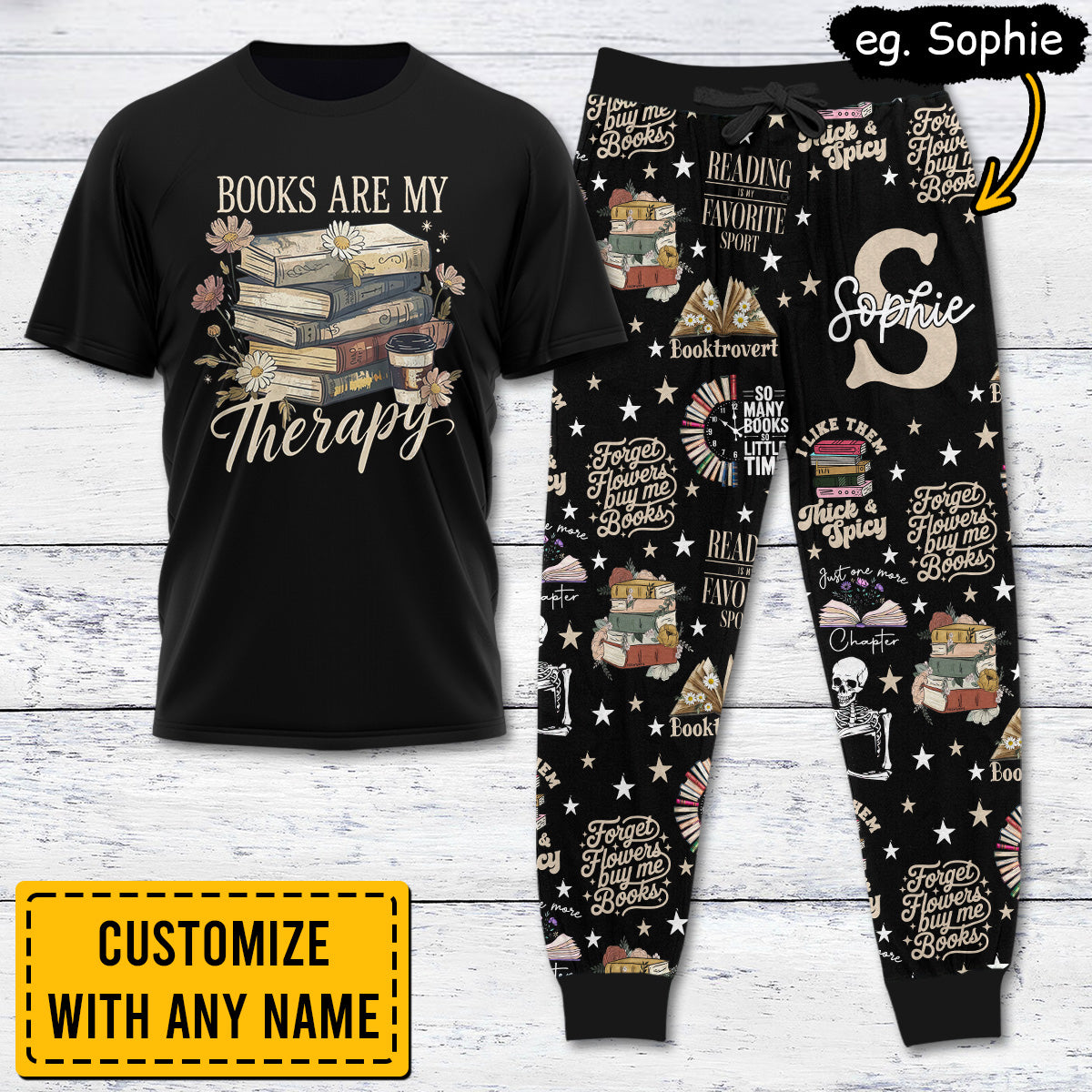 Book Lover Apparel USPJS004