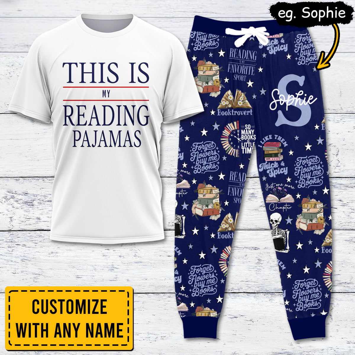 Book Lover Apparel USPJS018