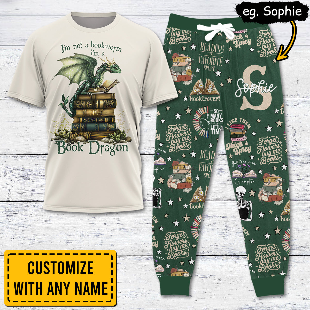 Book Lover Apparel USPJS011