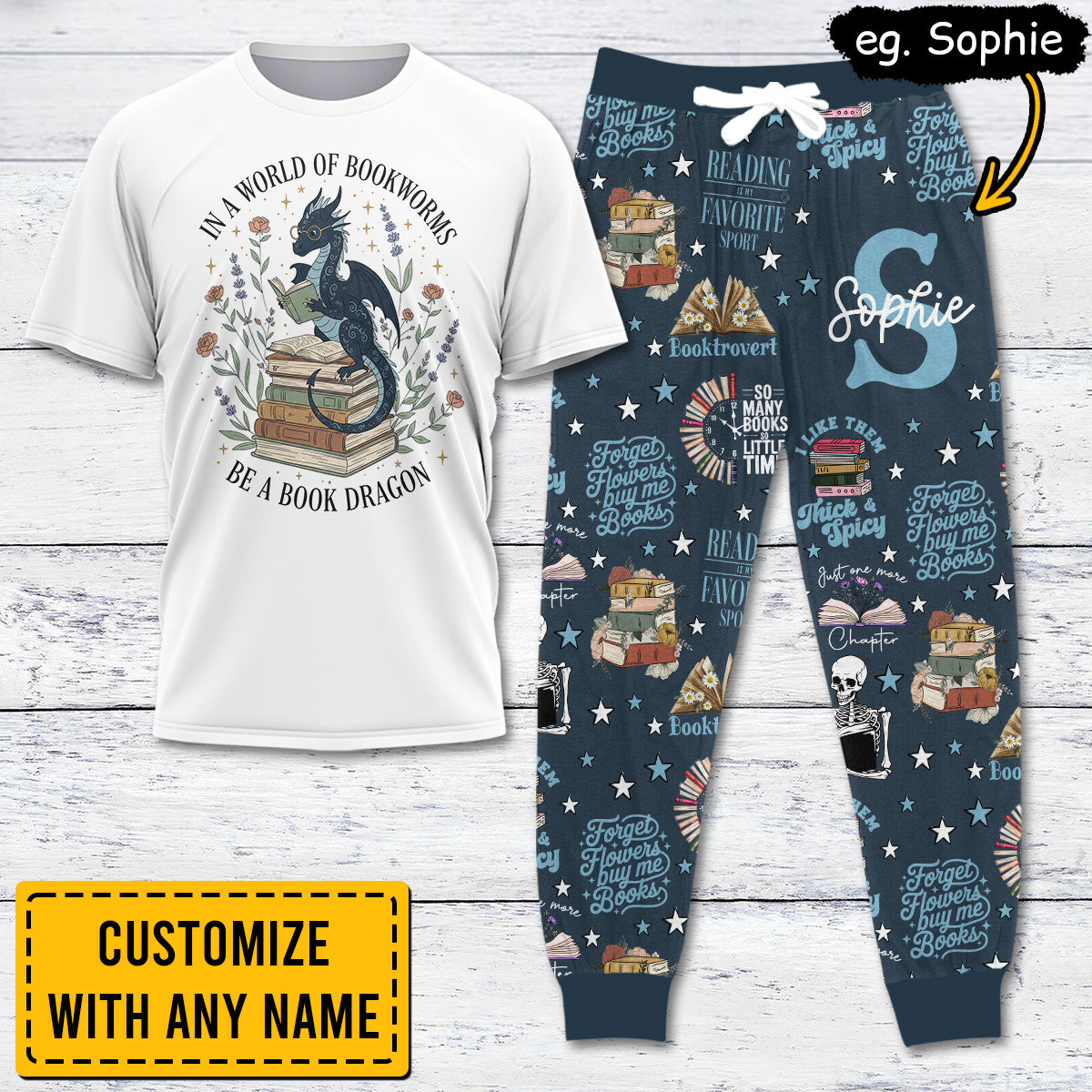 Book Lover Apparel USPJS008