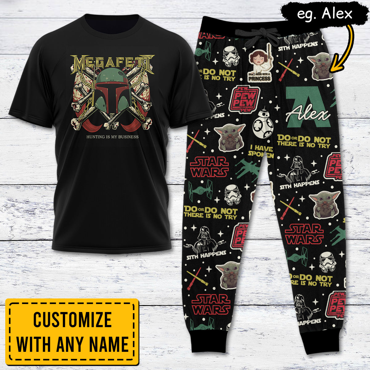 Custom Star Wars Lover Apparel SW030