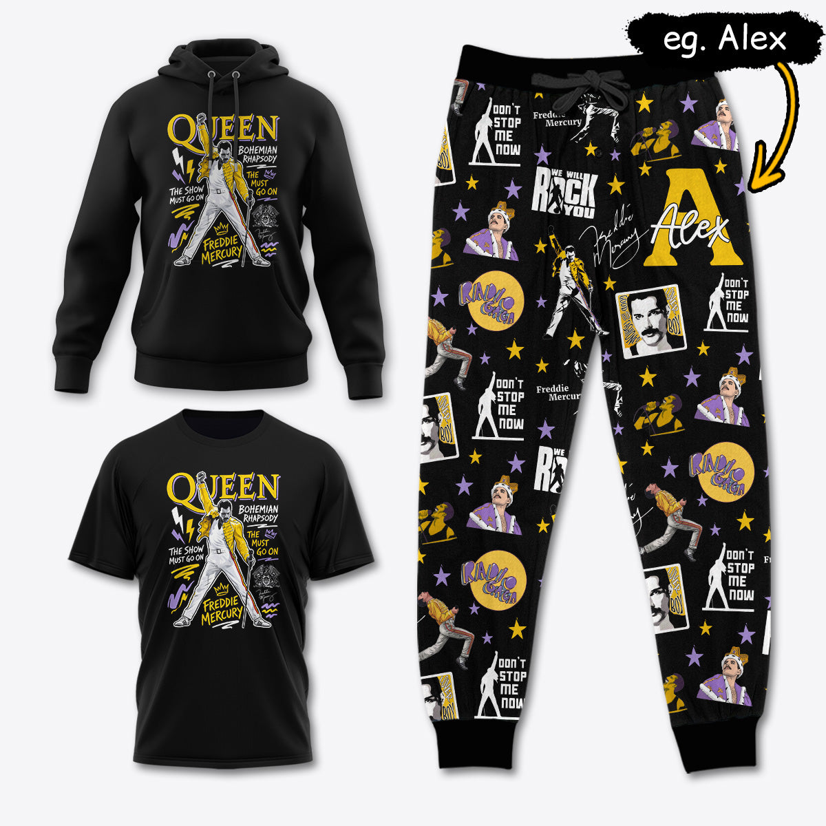FM010 [COMBO] T-Shirt + Pants + Hoodie (Best Deal)