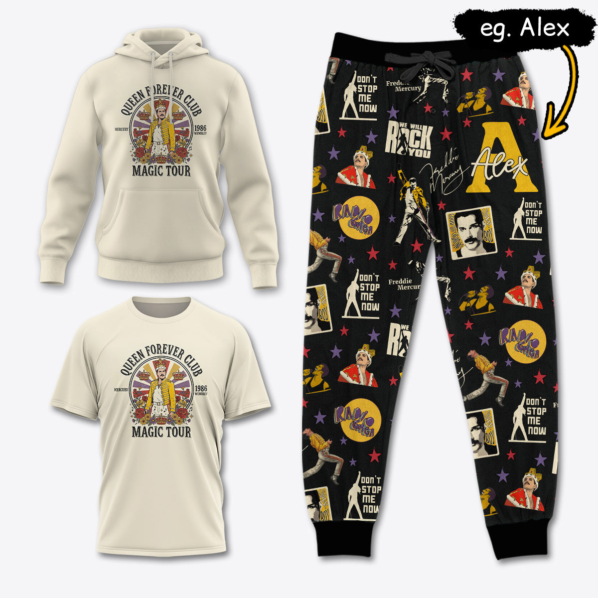 FM022 [COMBO] T-Shirt + Pants + Hoodie (Best Deal)