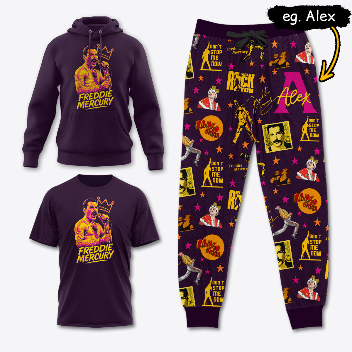 FM004 [COMBO] T-Shirt + Pants + Hoodie (Best Deal)