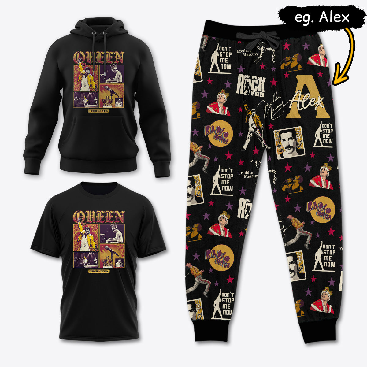 FM035 [COMBO] T-Shirt + Pants + Hoodie (Best Deal)