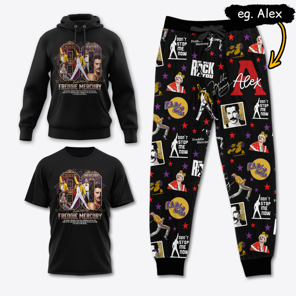 FM008 [COMBO] T-Shirt + Pants + Hoodie (Best Deal)