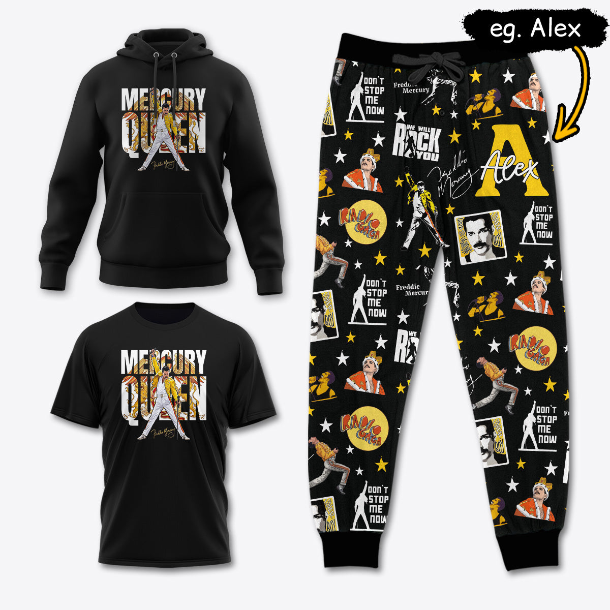 FM024 [COMBO] T-Shirt + Pants + Hoodie (Best Deal)
