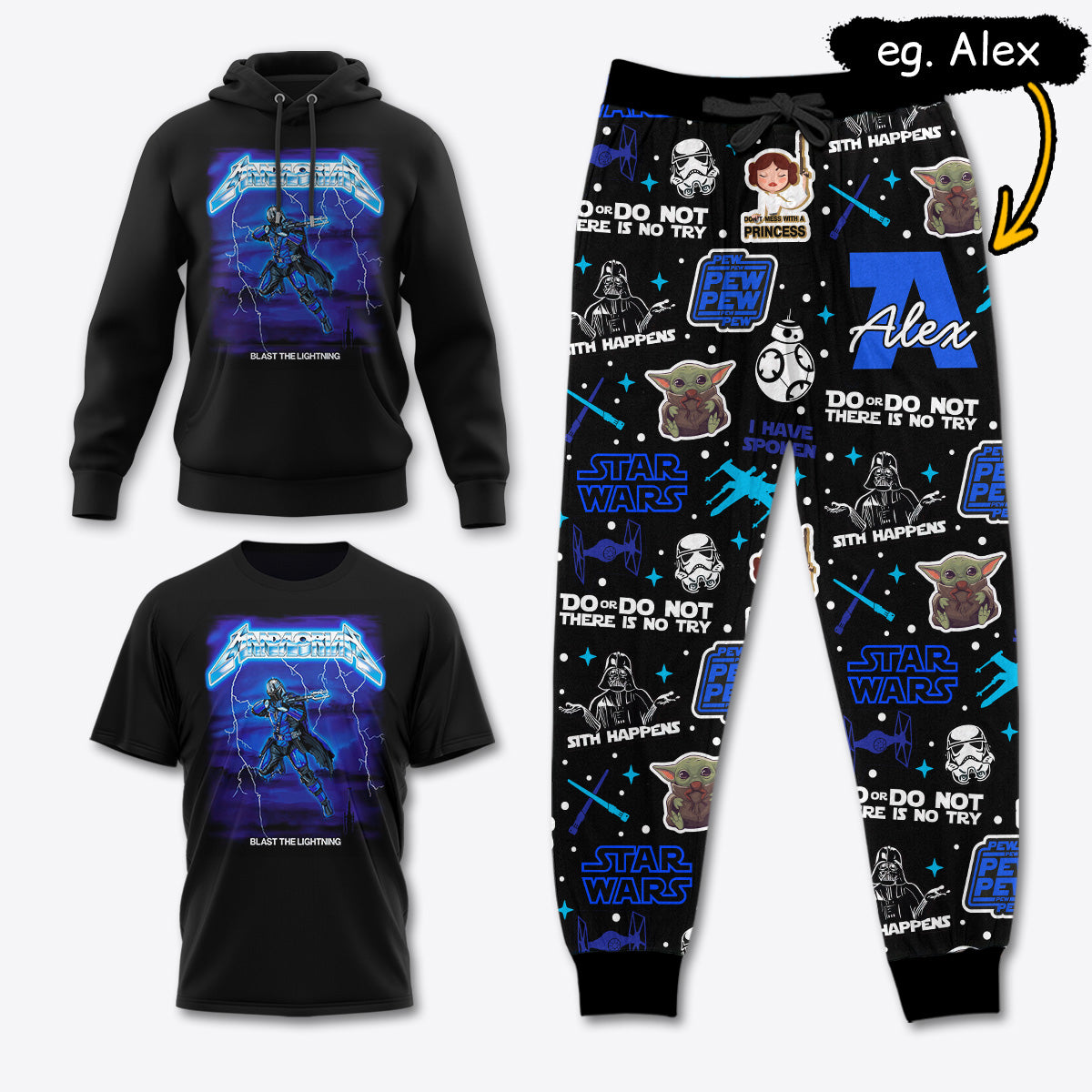 SW026 [COMBO] T-Shirt + Pants + Hoodie (Best Deal)