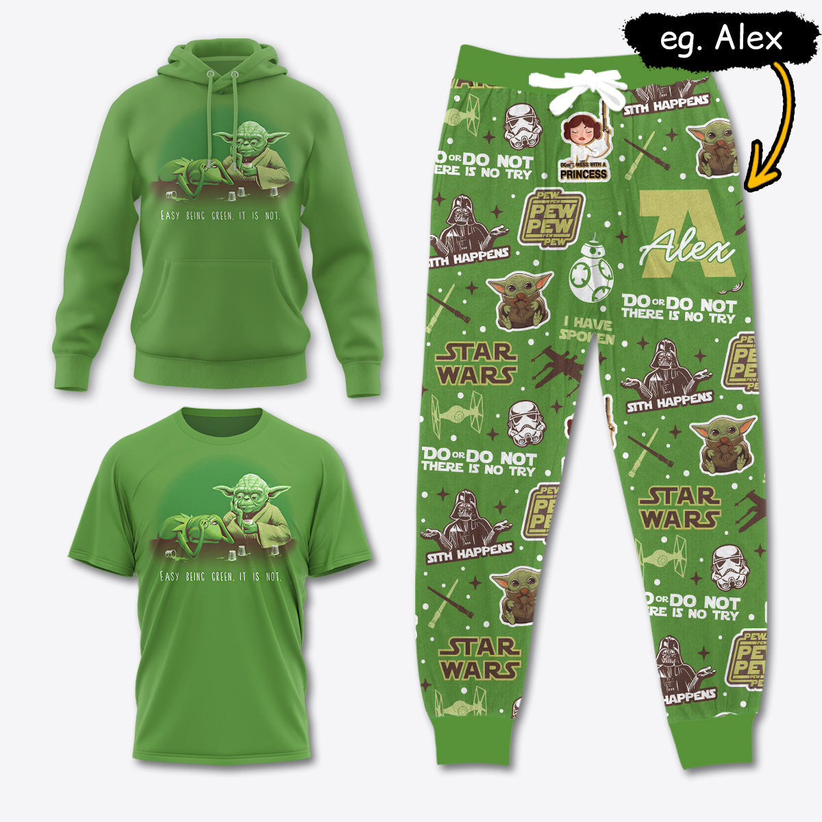 SW012 [COMBO] T-Shirt + Pants + Hoodie (Best Deal)