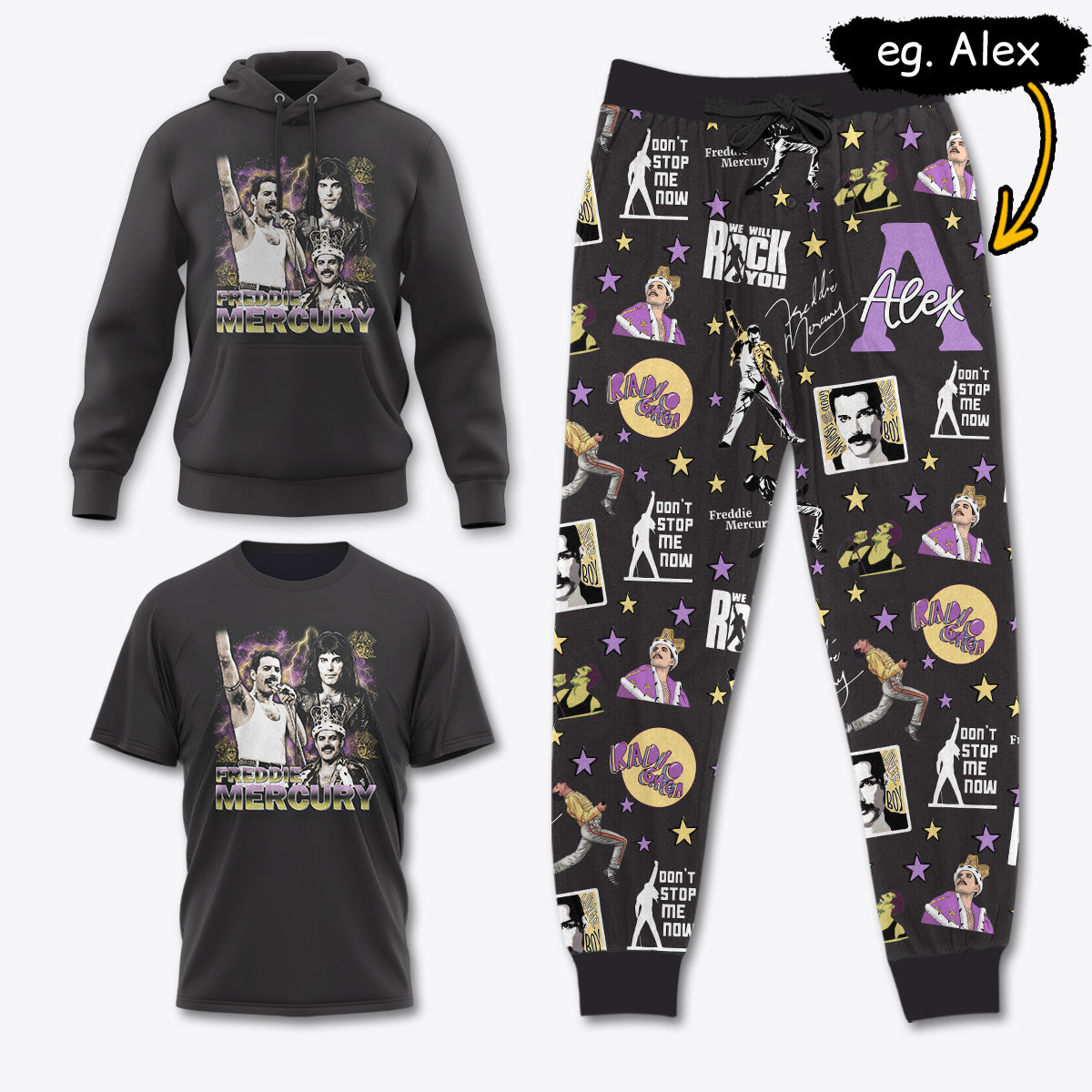 FM009 [COMBO] T-Shirt + Pants + Hoodie (Best Deal)
