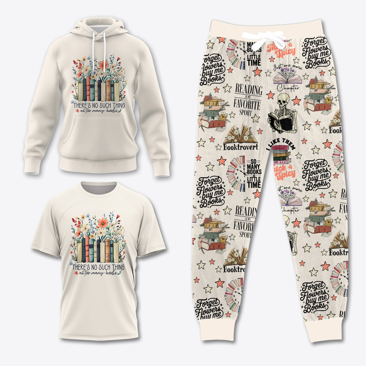 Book Lover Apparel USPJS006