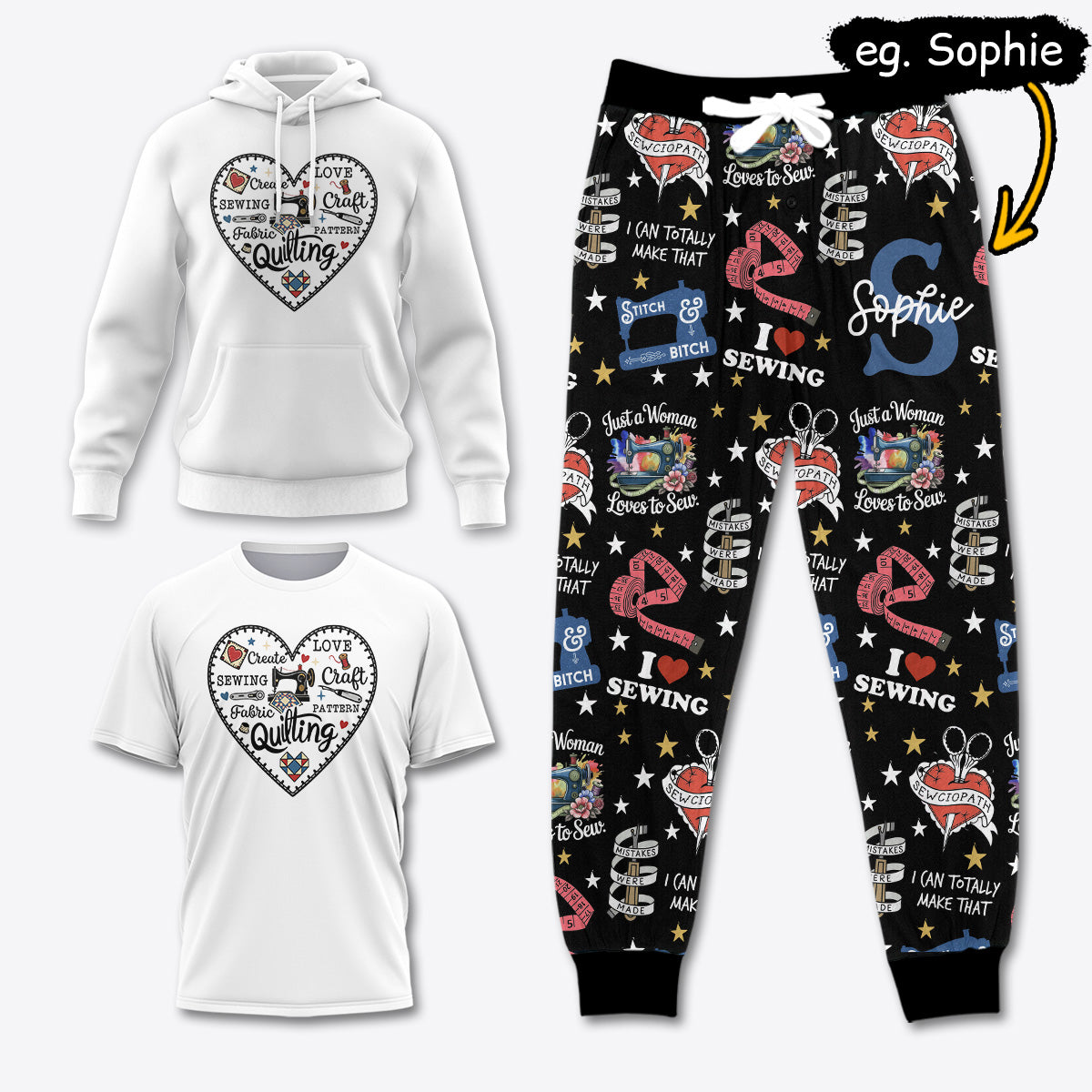 Custom Sewing Lover Apparel SEW034