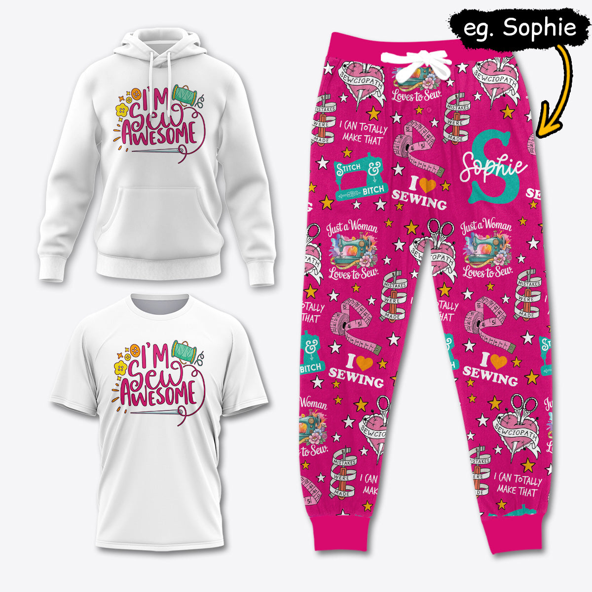 Custom Sewing Lover Apparel SEW043