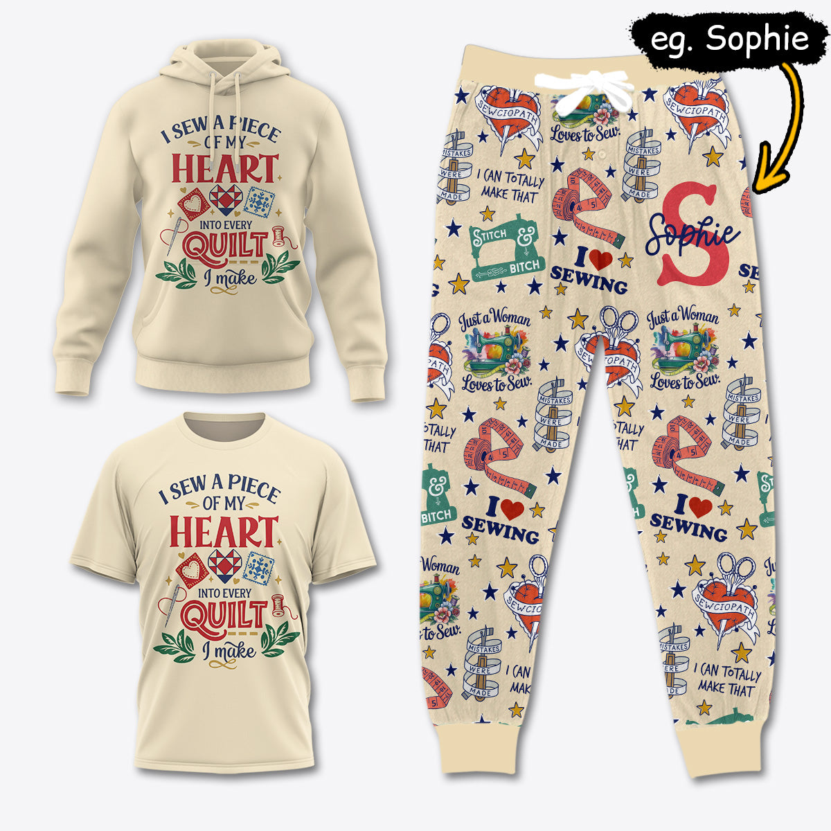 Custom Sewing Lover Apparel SEW032