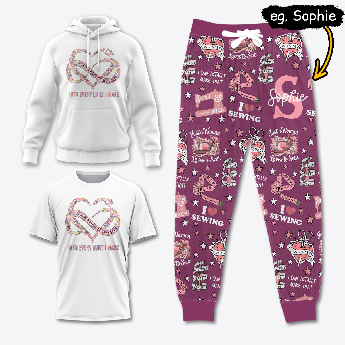 Custom Sewing Lover Apparel SEW028
